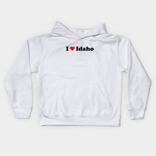 I Love Idaho Kids Hoodie